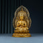 Tathagata Buddha Statue – serene enlightened copper figure in dhyana mudra seated pose