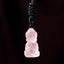 Crystal Buddha Necklace Amethyst Citrine Healing Pendant Spiritual Decoration – citrine leather cord, unisex earthy style