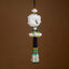 FengShui Jade PiXiu Car Pendant – white jade PiXiu hanging ornament, lotus bead tassel, feng shui blessing decoration