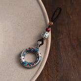 Artisan Enamel Koi Keychain: A Modern Chinese Symbol of Luck