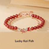 Natural Green Jade Koi Ring – carved green jade koi fish on adjustable silver band, protection luck ring