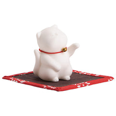 Mini Cute Cat Ceramic Incense Burner | Calm & Charm