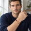 Gold Plated Copper Black and Purple Evil Eye Toggle Bracelet - Purple Paved Eye - front view