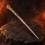 Natural Red Jasper Raw Stone Magic Wand - Handmade 32-38cm - magic_wand_sku13_34cm_hero_square