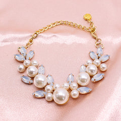 Princess Crystal & Pearl Collar for Pets | Wedding/Birthday/Photography
