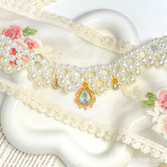 Pearl Necklace for Pets - Luxury Handmade Fashion & Cute Accessory