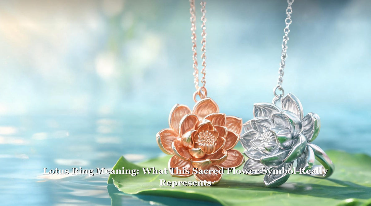 Lotus Ring Meaning: What This Sacred Flower Symbol Really Represents