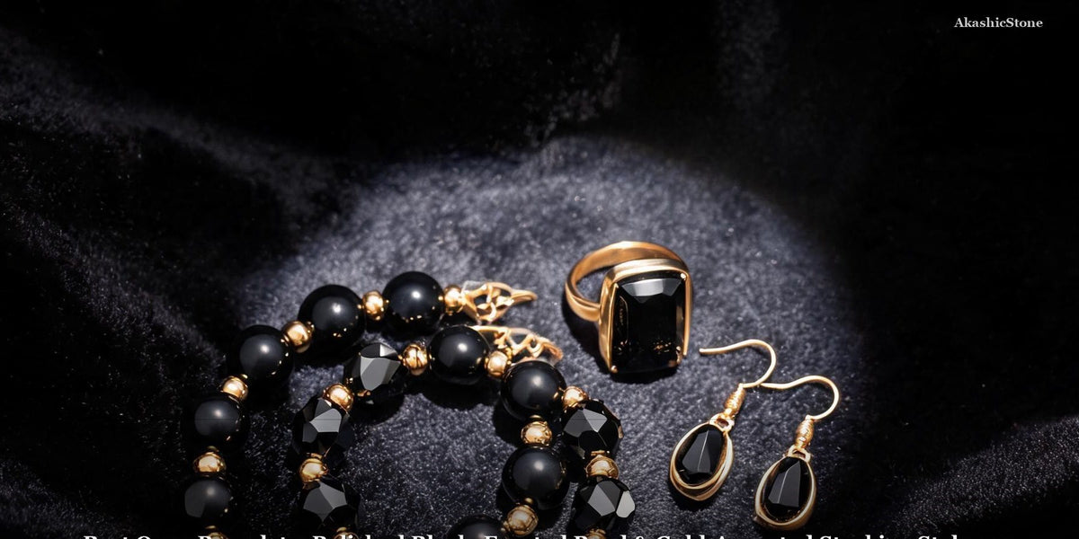 Best Onyx Bracelets: Polished Black, Faceted Bead & Gold-Accented Stacking Styles