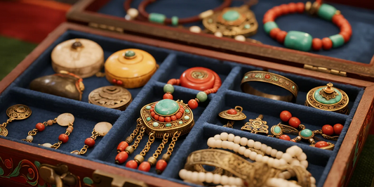 Tibetan Bracelet: 5 Sacred Stones from the Roof of the World