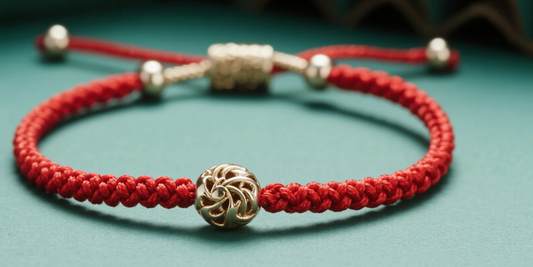 Bracelet with Red String: Bridging Cultures with Timeless Charm