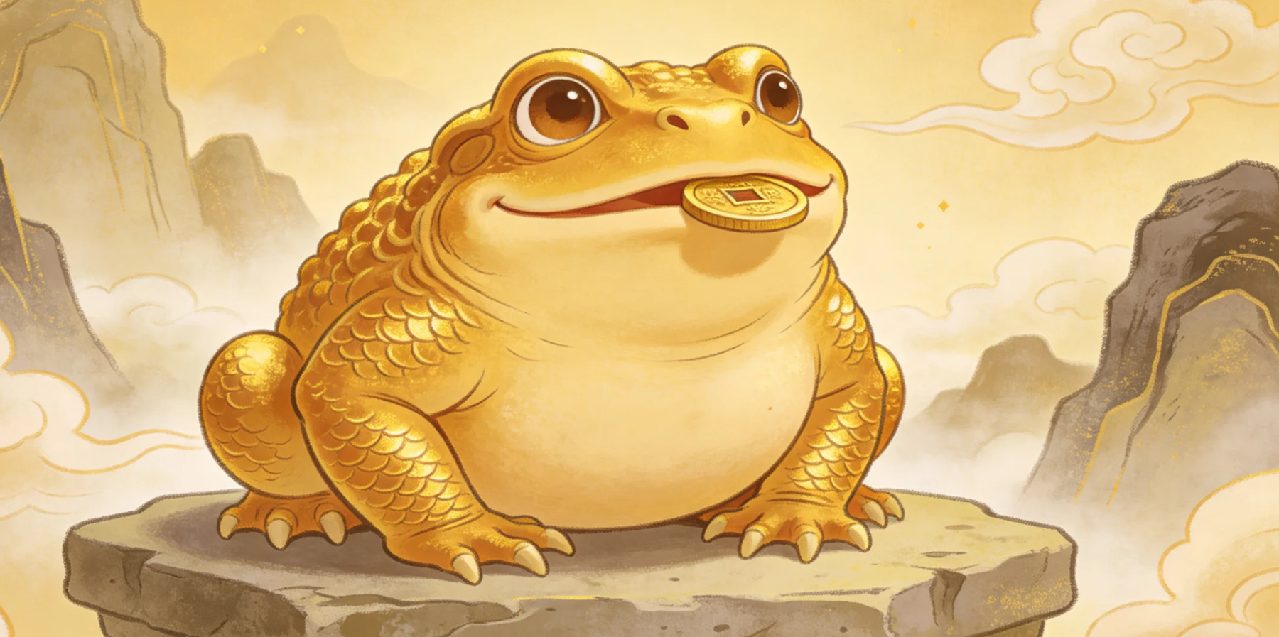 Golden Toad – Feng Shui Wealth Symbol for Abundance
