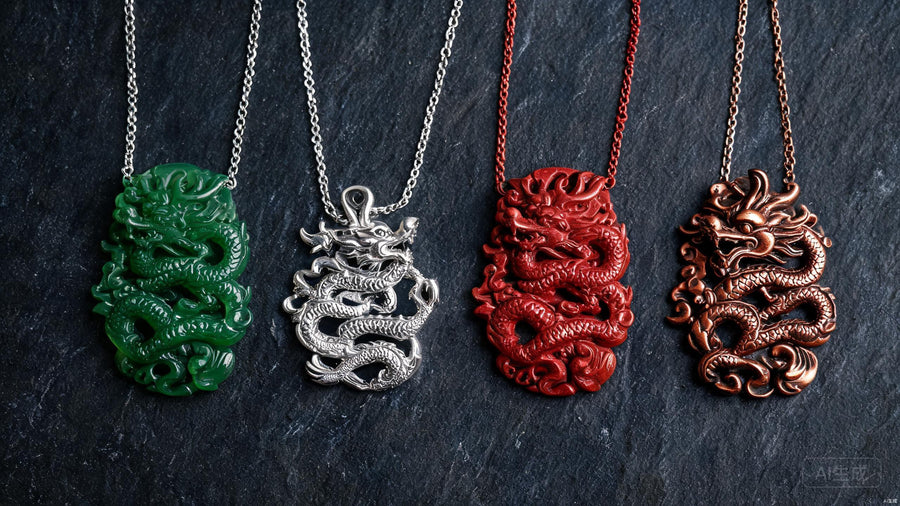 Dragon Necklace Materials: Jade vs Silver vs Cinnabar vs Copper
