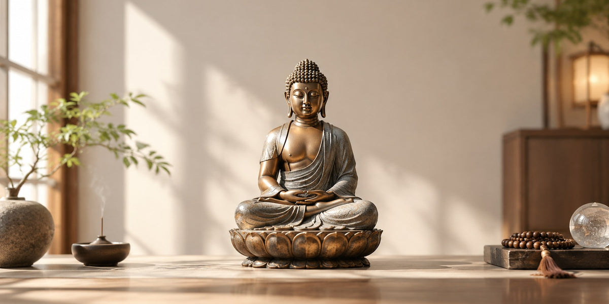Where to Place a Buddha Statue: Room, Height & Direction