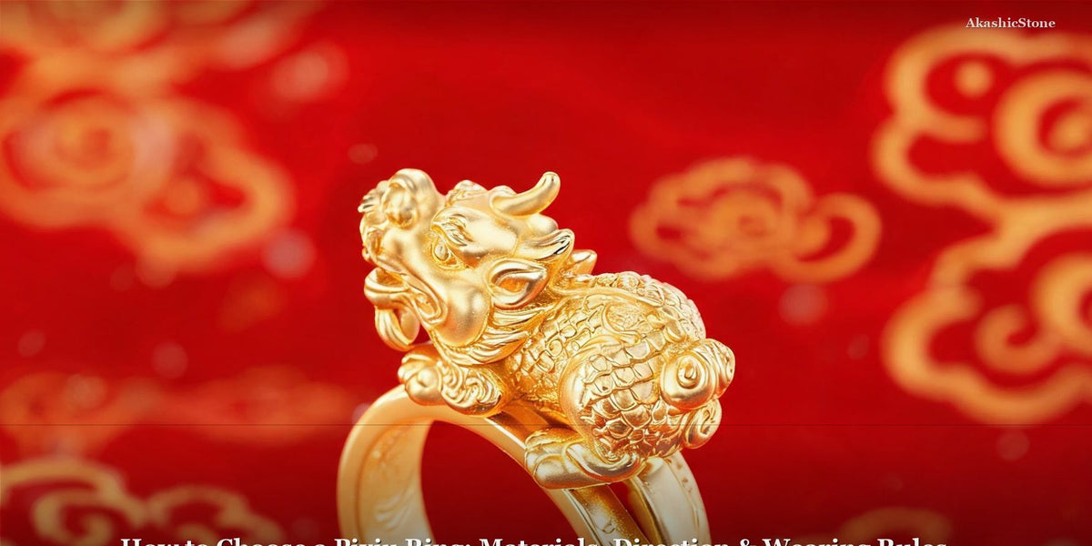 How to Choose a Pixiu Ring: Materials, Direction & Wearing Rules