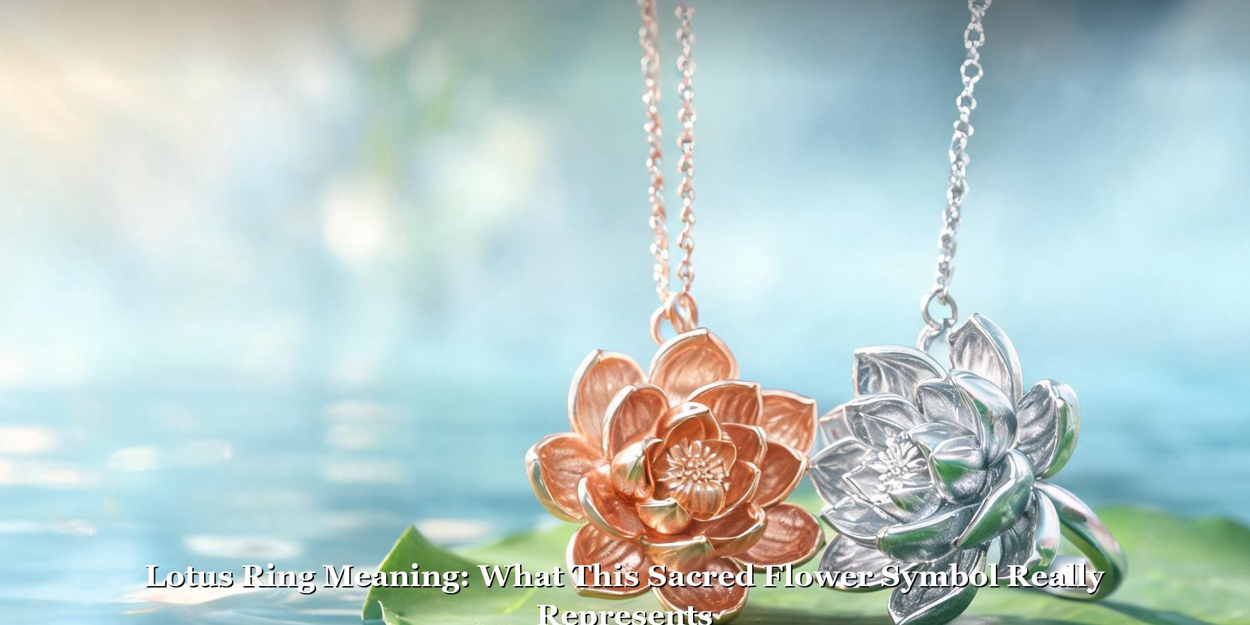 Lotus Ring Meaning: What This Sacred Flower Symbol Really Represents
