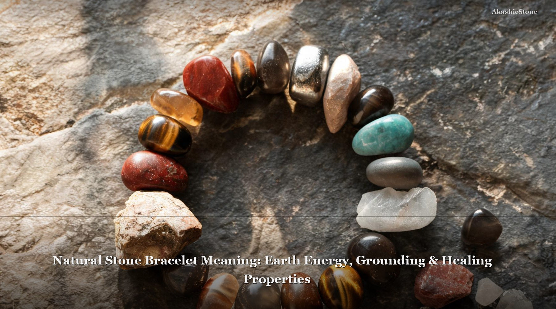Natural Stone Bracelet Meaning: Earth Energy, Grounding & Healing Properties