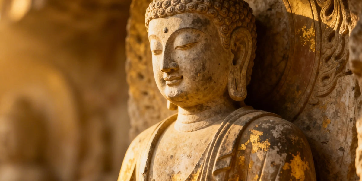 Buddha statue stone types: bluestone, marble and sandstone carvings compared