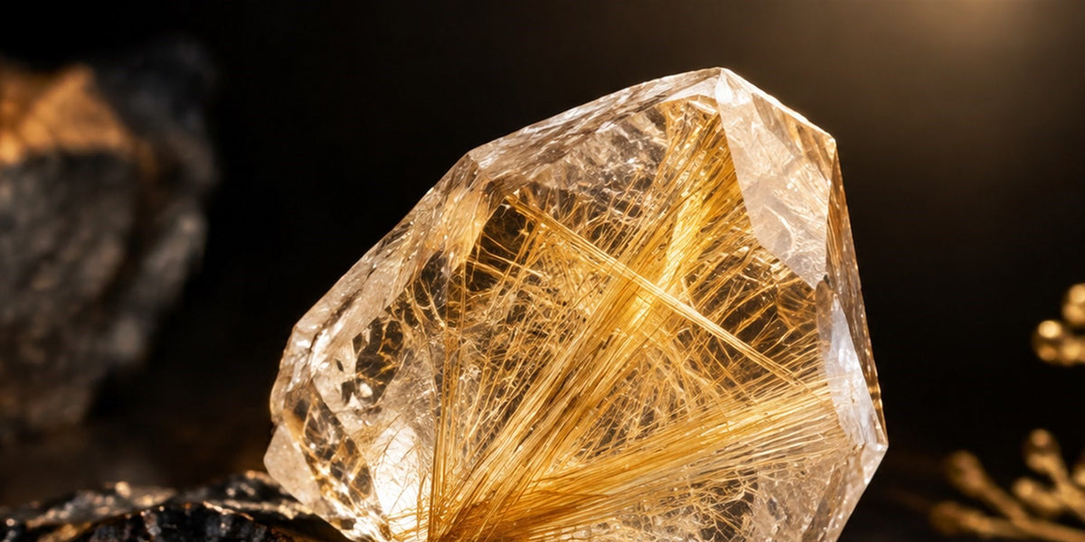 Rutilated Quartz: Meaning, Energy & Spiritual Clarity