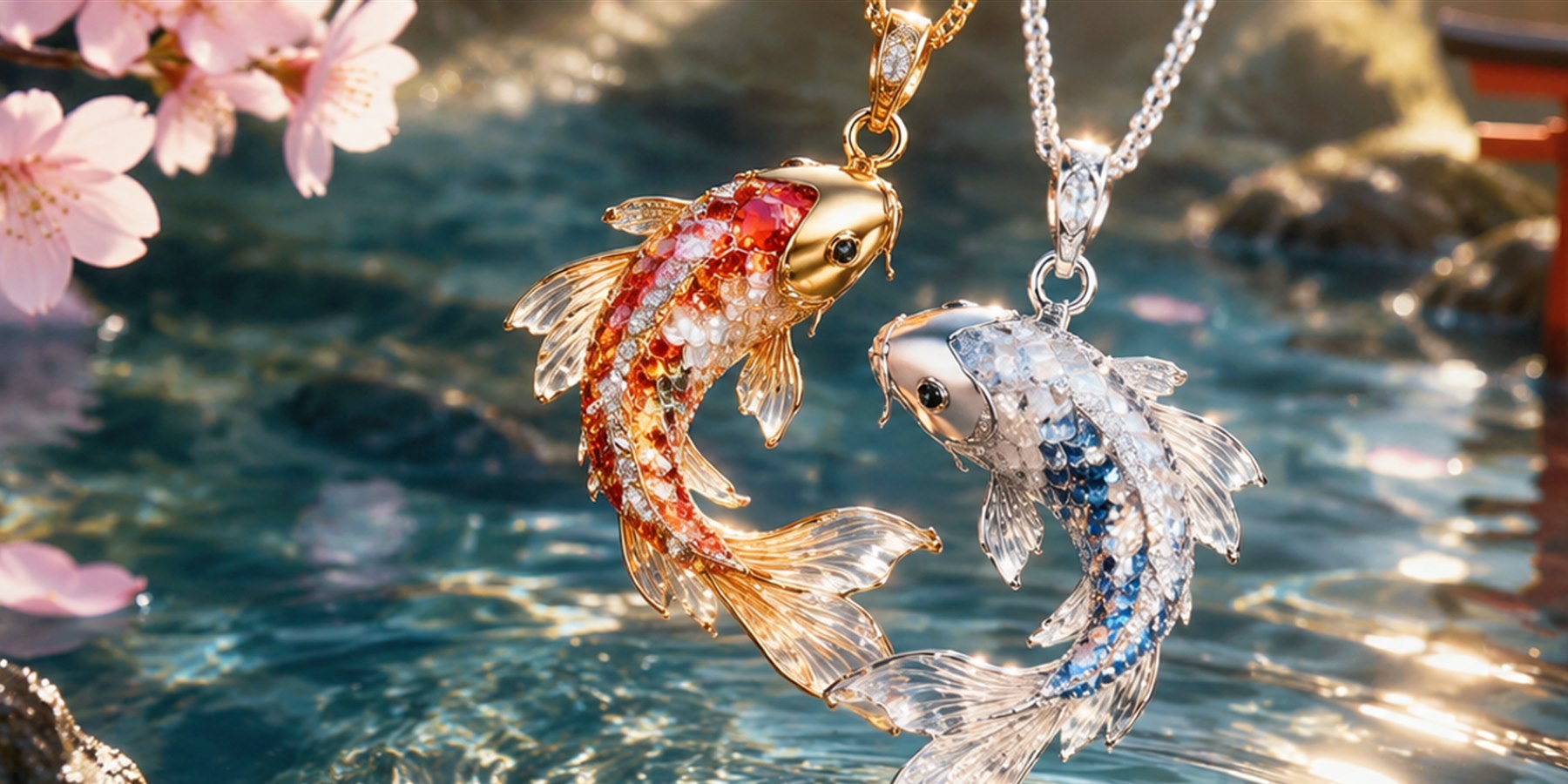 Koi Fish Necklace Meaning: Perseverance, Transformation & Good Fortune