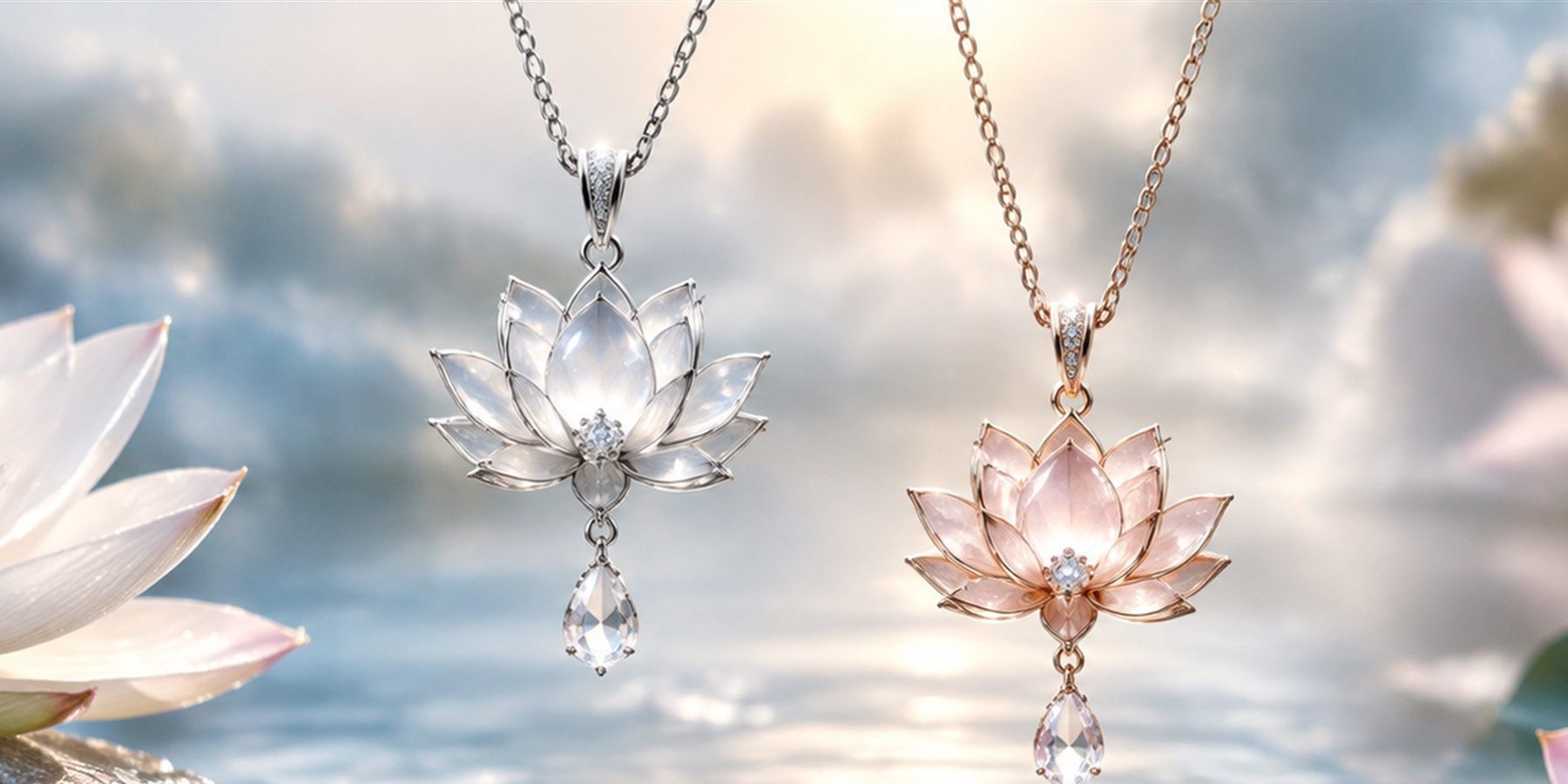 Lotus Necklace Meaning: Spiritual Growth, Purity & Enlightenment Symbol