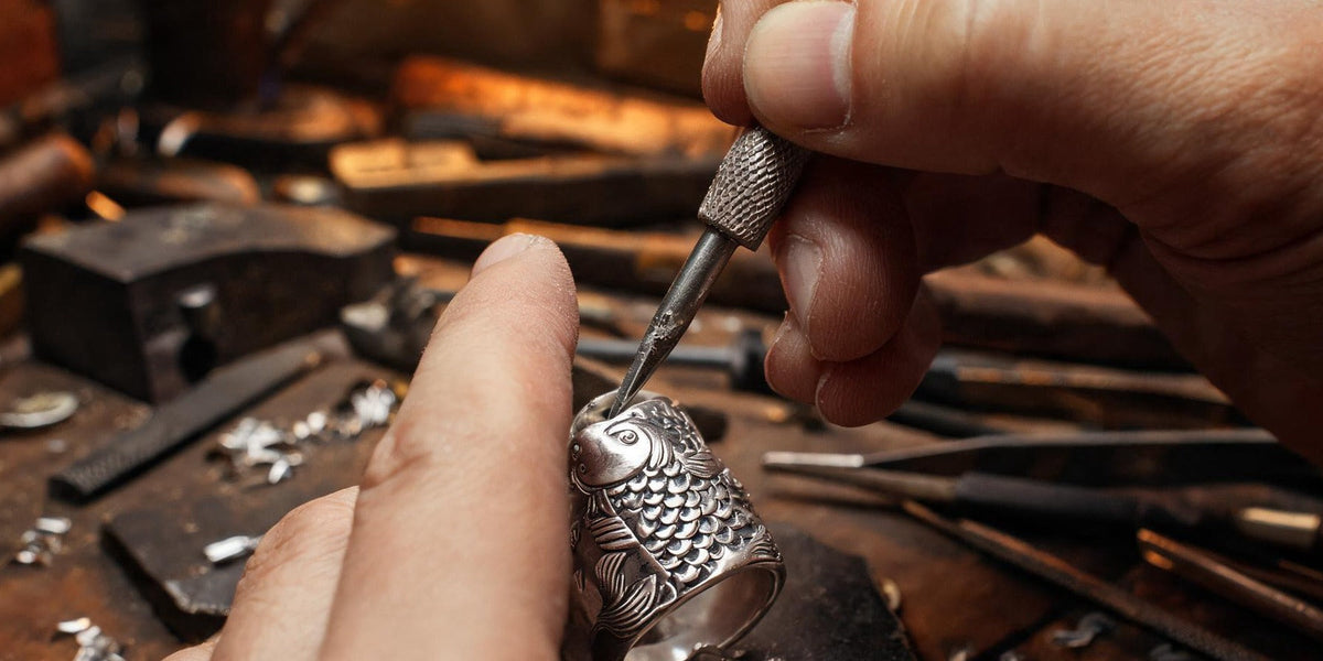 From Myth to Modern: Koi Fish Rings Crafted in Solid 925 Silver & 14K Gold