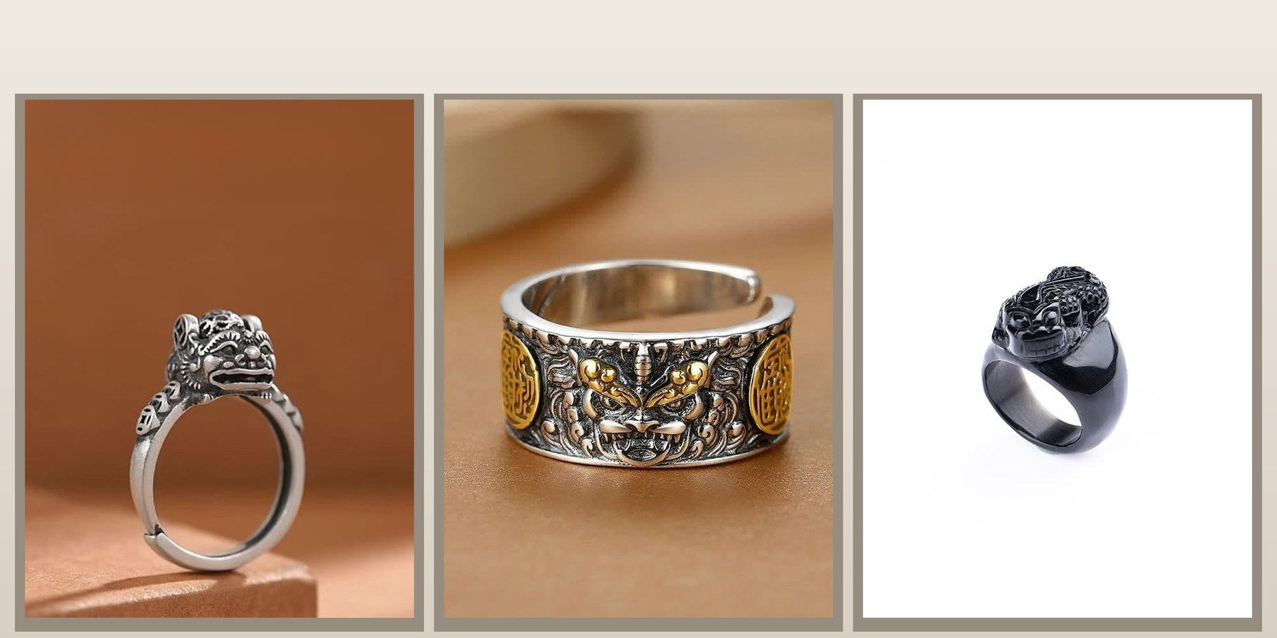 Pixiu ring sizing cover