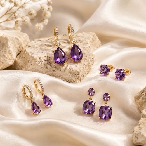 Amethyst Earrings