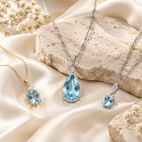 Aquamarine Necklace