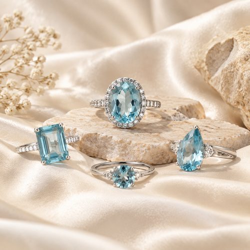 Aquamarine Ring