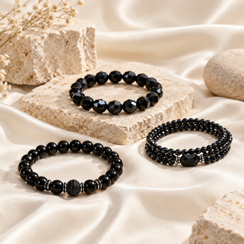 Black Crystal Bracelet