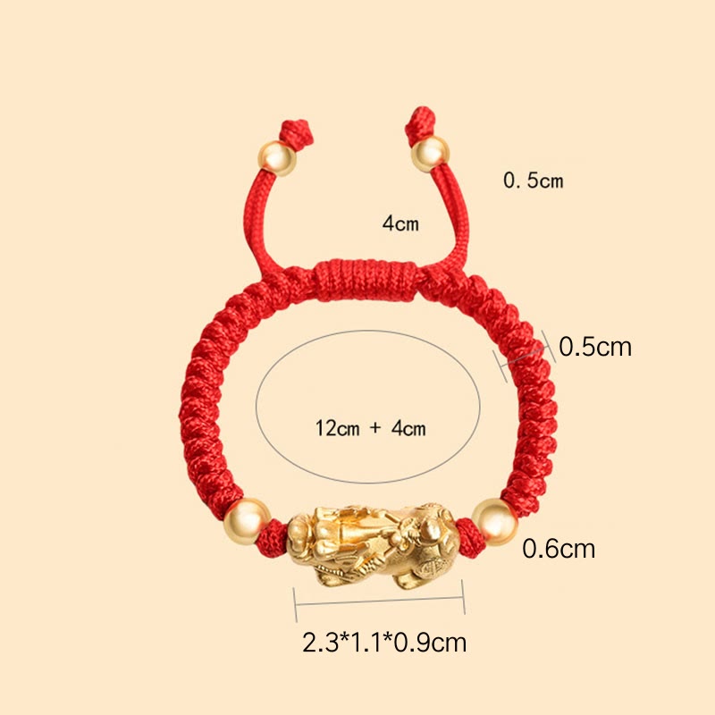 999 Sterling Silver PiXiu King Kong Knot Kids Bracelet, image 9, healing bracelet