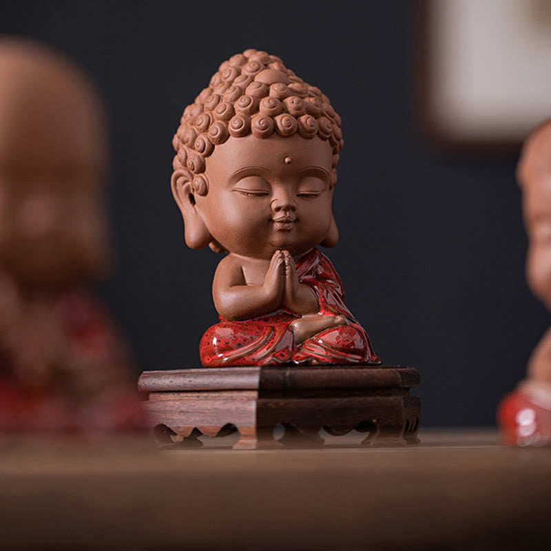 Gautama Kwan Yin Ceramic Set – Kwan Yin dripping water detail from vase, mercy symbolism macro