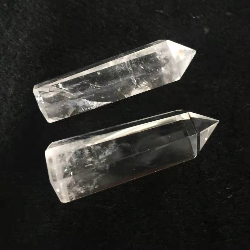 White Crystal Pillar – 5-6cm, close-up detail