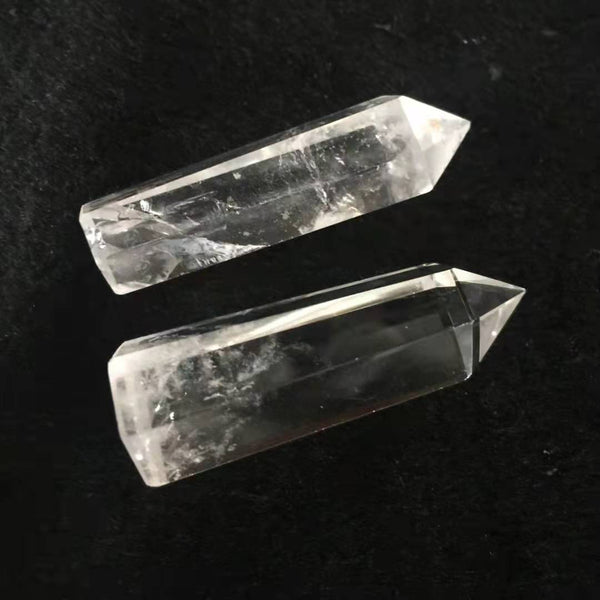 White Crystal Pillar – 5-6cm, close-up detail