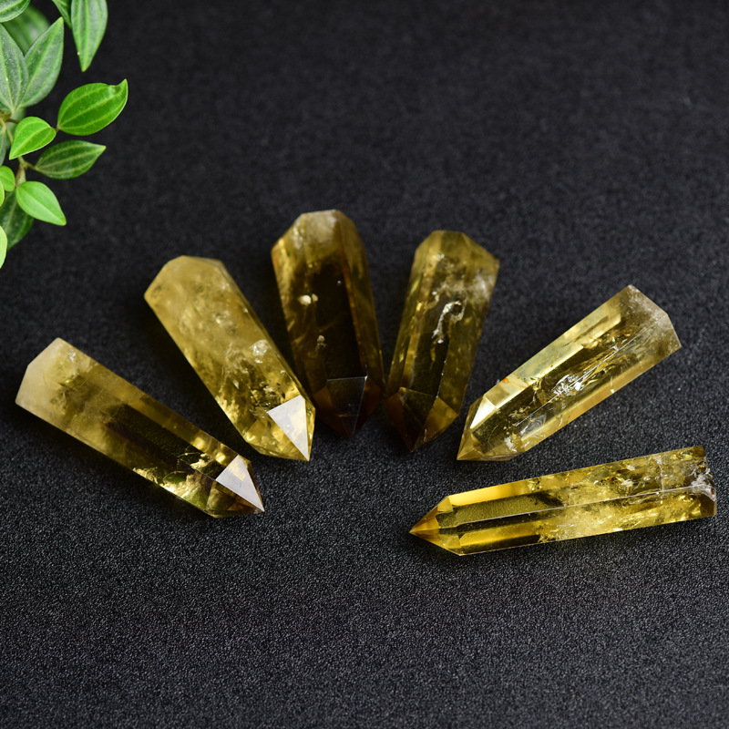 Natural Citrine Crystal Pillar | Prosperity, Joy & Abundance Secondary image