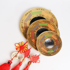 Feng Shui Bagua Copper Coin Energy Map | Balance & Wealth