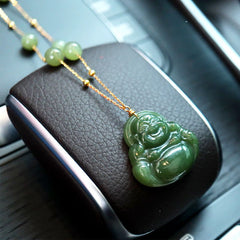 Jade Red Agate Buddha Bracelet – Close-up of red agate beads and amber accents, wellness bracelet