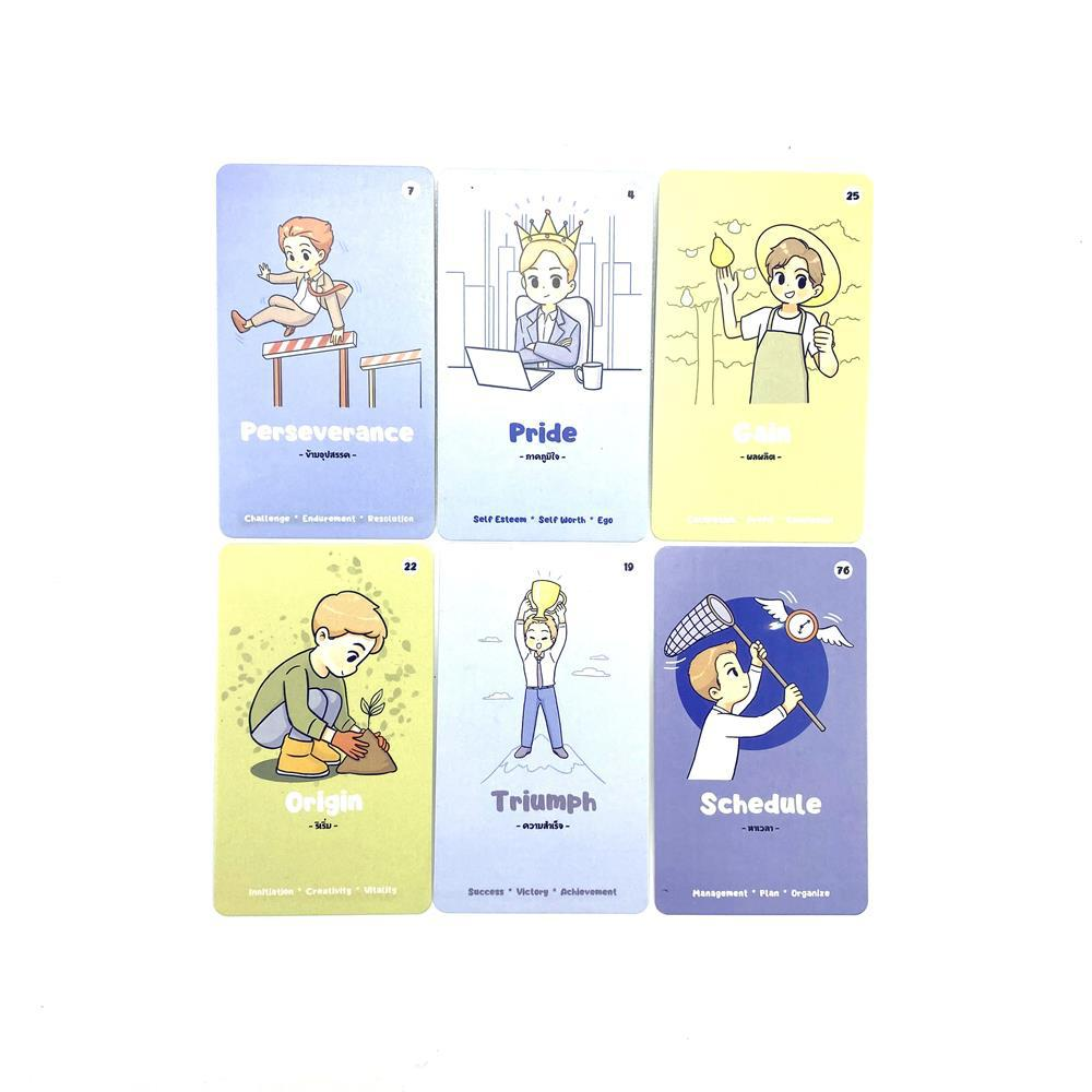Trendy Tarot Deck – Individual tarot card with expressive modern artwork and bold colors, magic deck