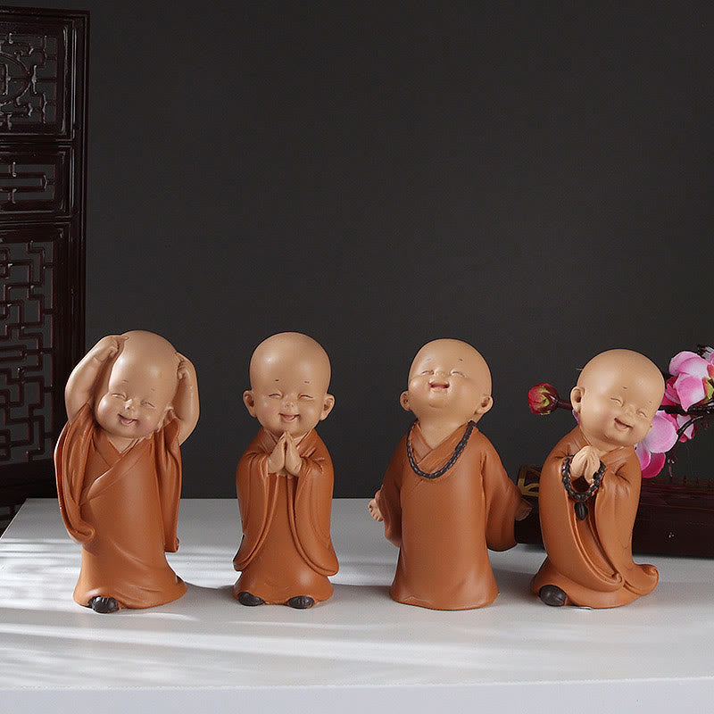 Product 941: Mini Praying Monk Decor