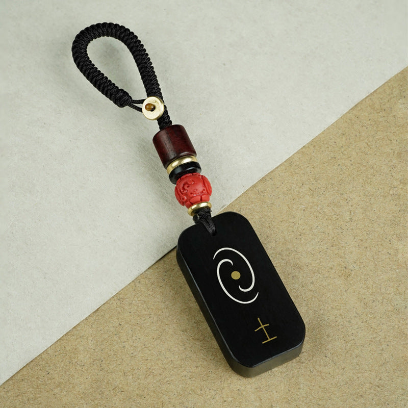 Five Elements Wu Xing Keychain – Earth, image 5, lucky charm