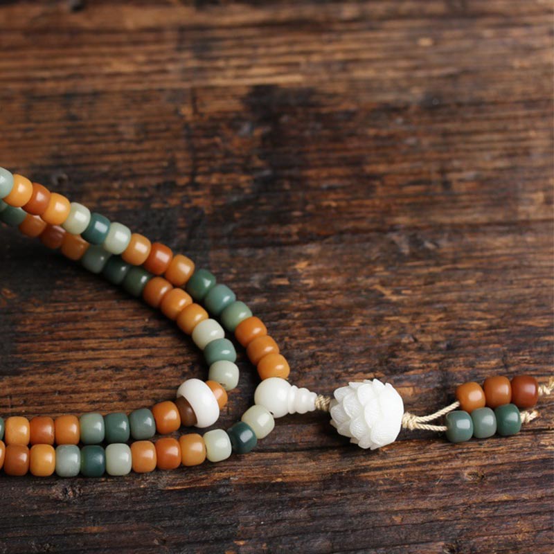 Collar Pulsera Bodhi Lotus Mala Armonía | Sabiduría