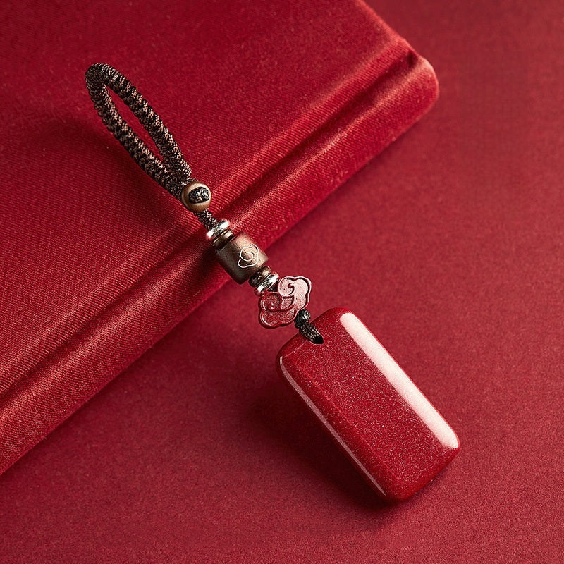 Cinnabar Piyao Talisman Keychain – F, image 6, lucky charm