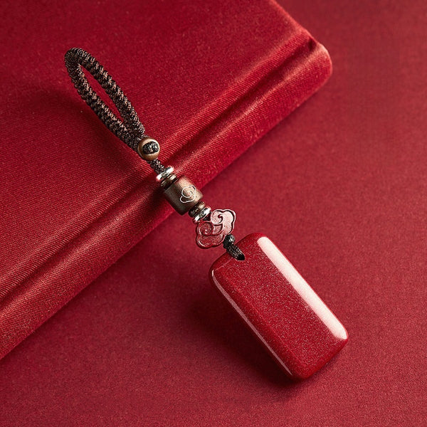 Cinnabar Piyao Talisman Keychain – F, image 6, lucky charm