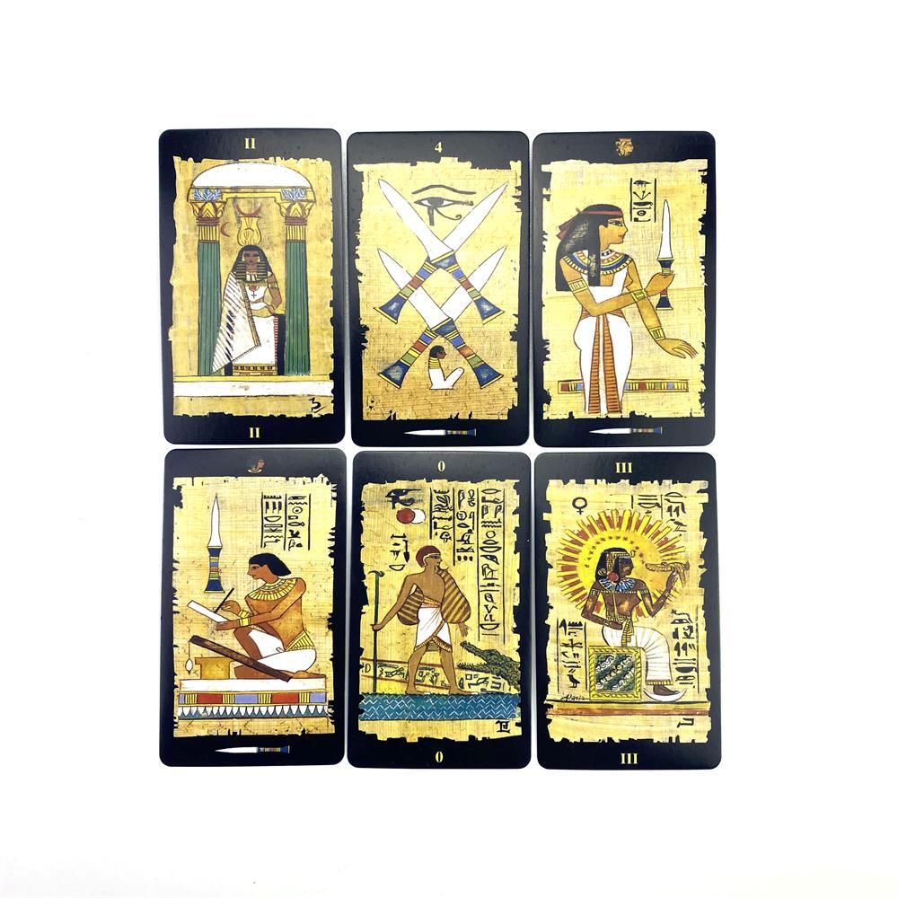 Trendy Tarot Deck – Tarot card fan display showing multiple card faces with vivid modern illustrations