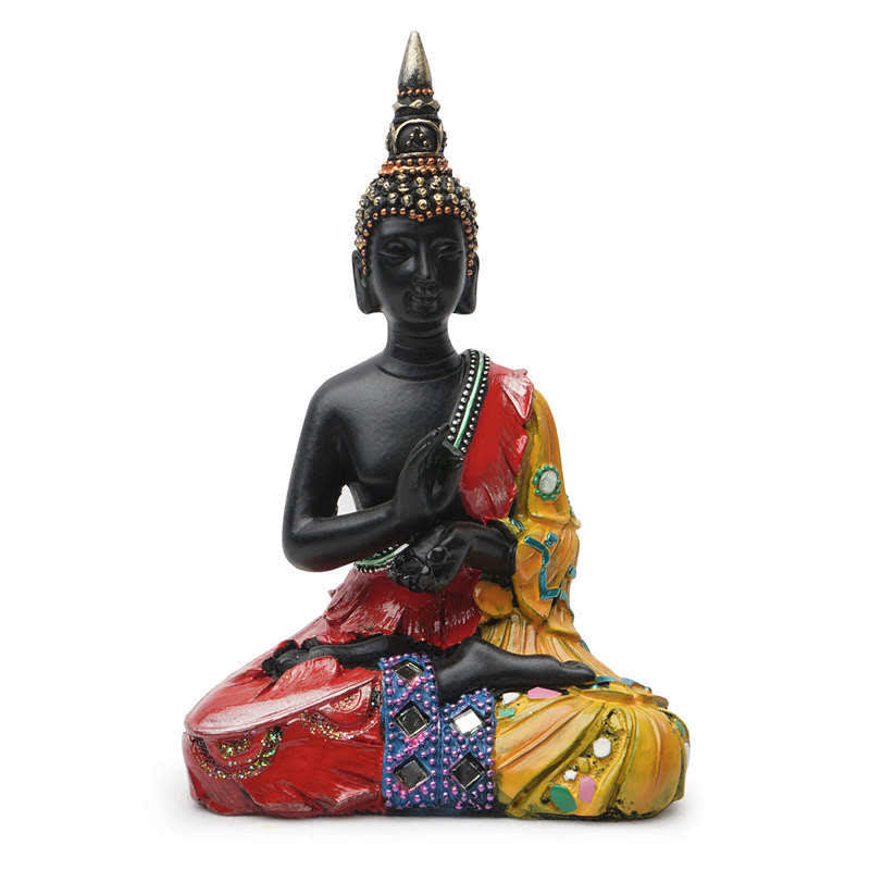 Amitabha Buddha Jade Lotus Necklace - Front view of Buddha pendant on lotus base, compassion jewelry