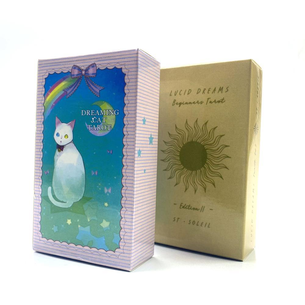 Trendy Tarot Deck – Guide book or instruction manual beside tarot card deck, personality reading kit