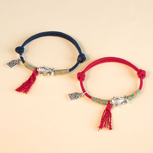 Silver Koi Bracelet – Close-up of polished silver koi fish charm detail