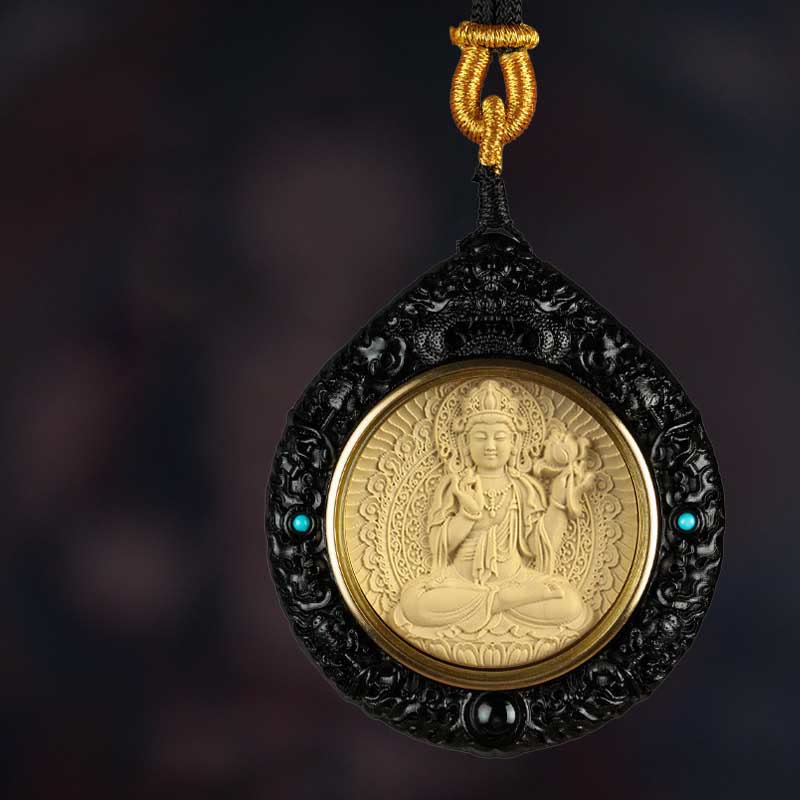 Zodiac Buddha Sandalwood Necklace – zodiac animal and corresponding Buddha chart, reference card