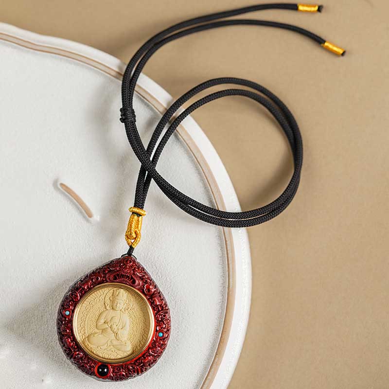 Product 942: Zodiac Buddha Sandalwood Necklace