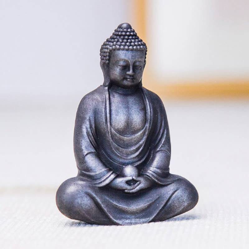 Tibetan Meditating Buddha Statue – inner peace tibetan statue symbol, serenity buddha home accent